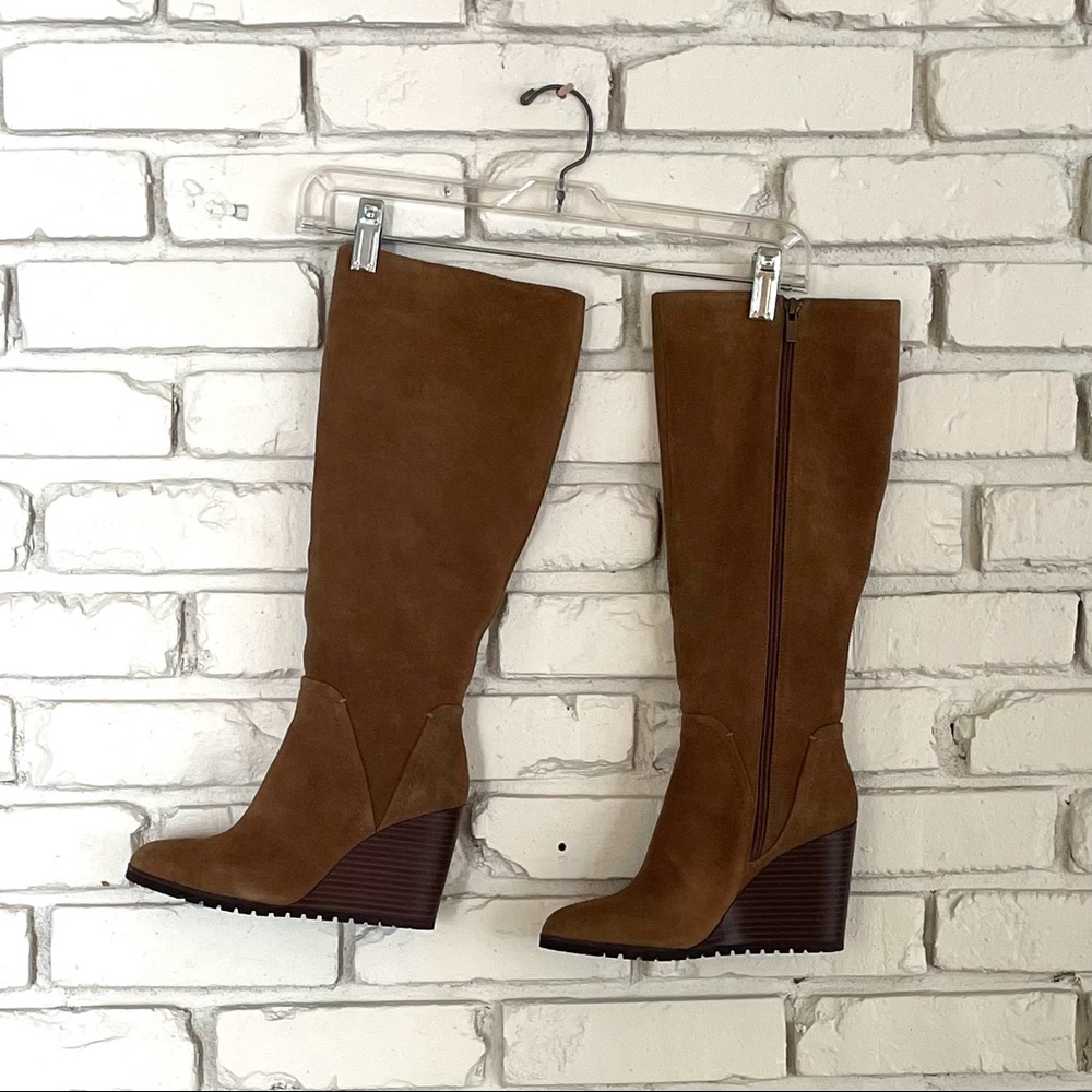 splendid light brown patience knee high boots